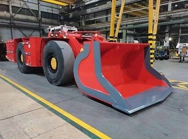 WJ-4 Cargador de ruedas compacto subterráneo, descargadora de carga ligera