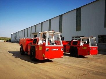 Camión de minas subterráneas de 8 toneladas con motor de baja emisión de gases de escape